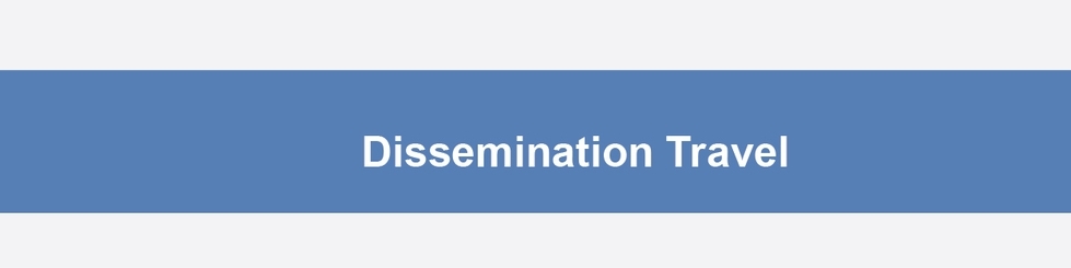 Dissemination Grant (Travel Grant)